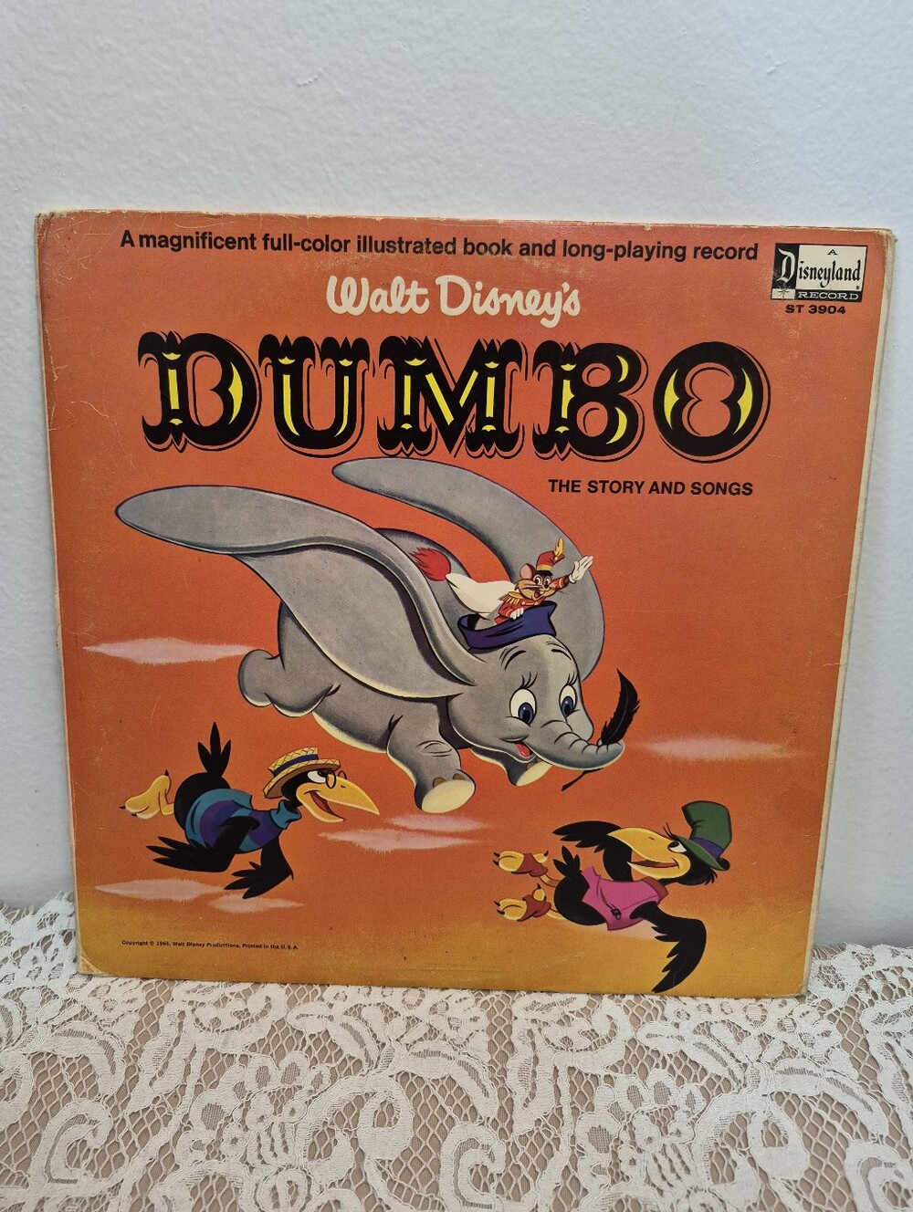 Dumbo Vinyl 1965
